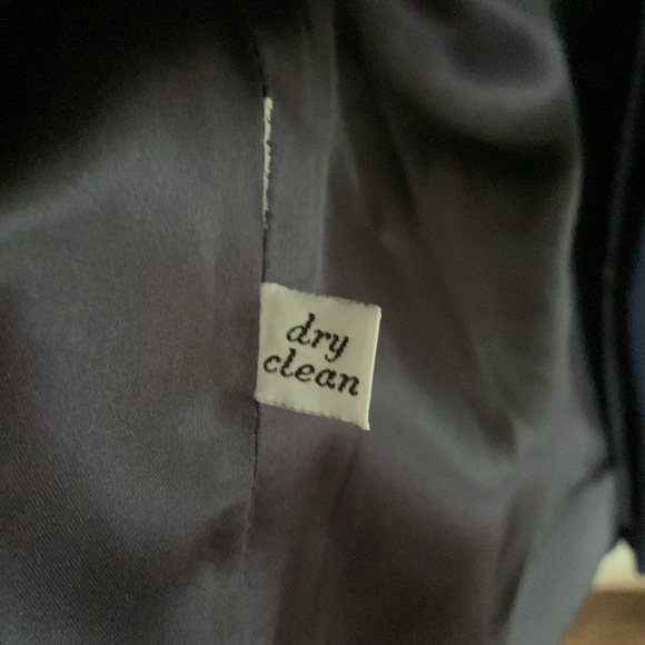 Ladies navy blue Pendleton 100% pure virgin wool coat - Picture 5 of 5